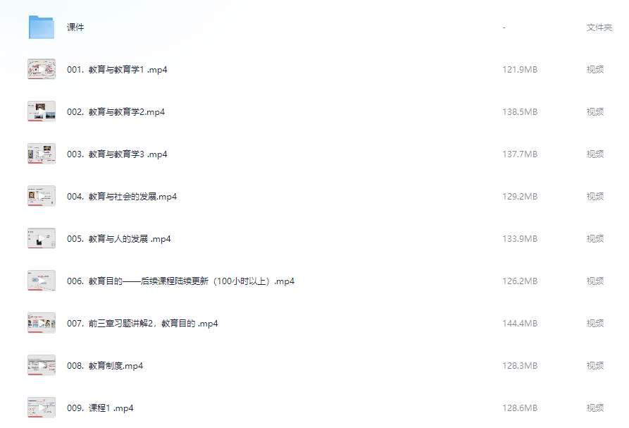 2025福建教综—全程精品班【7.5G】