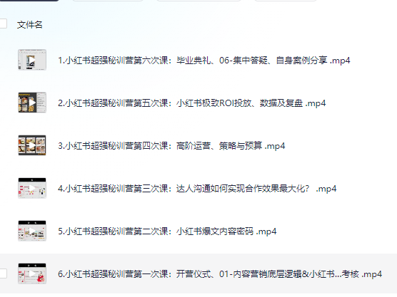 小红书运营实操课，小红书爆文内容密码【揭秘】 [教程福利] 【4G】
