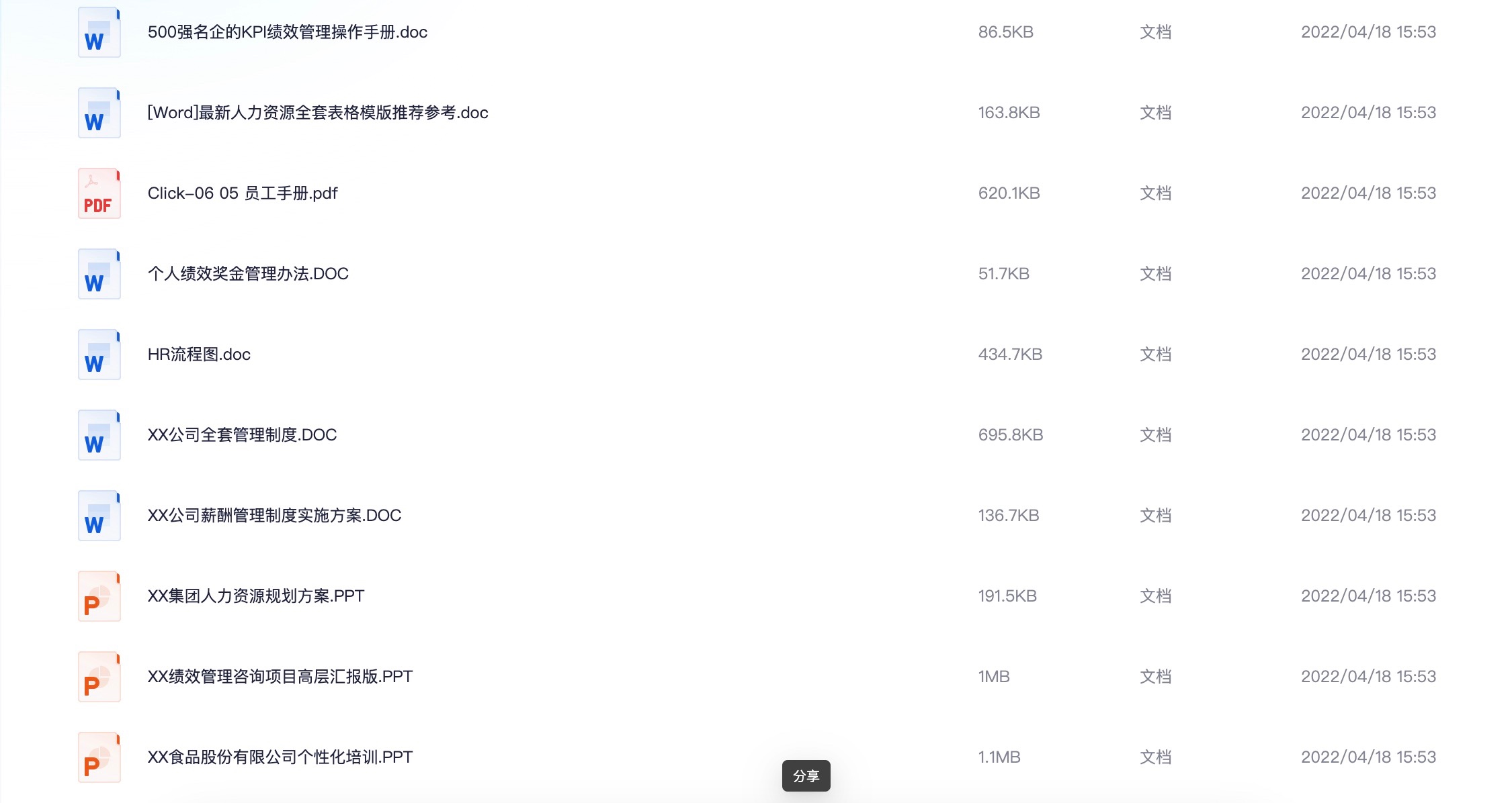 00强绩效管理手册、HR全套表格、员工手册、制度大全、流程图、培训手册、规划方案【35.7MB】