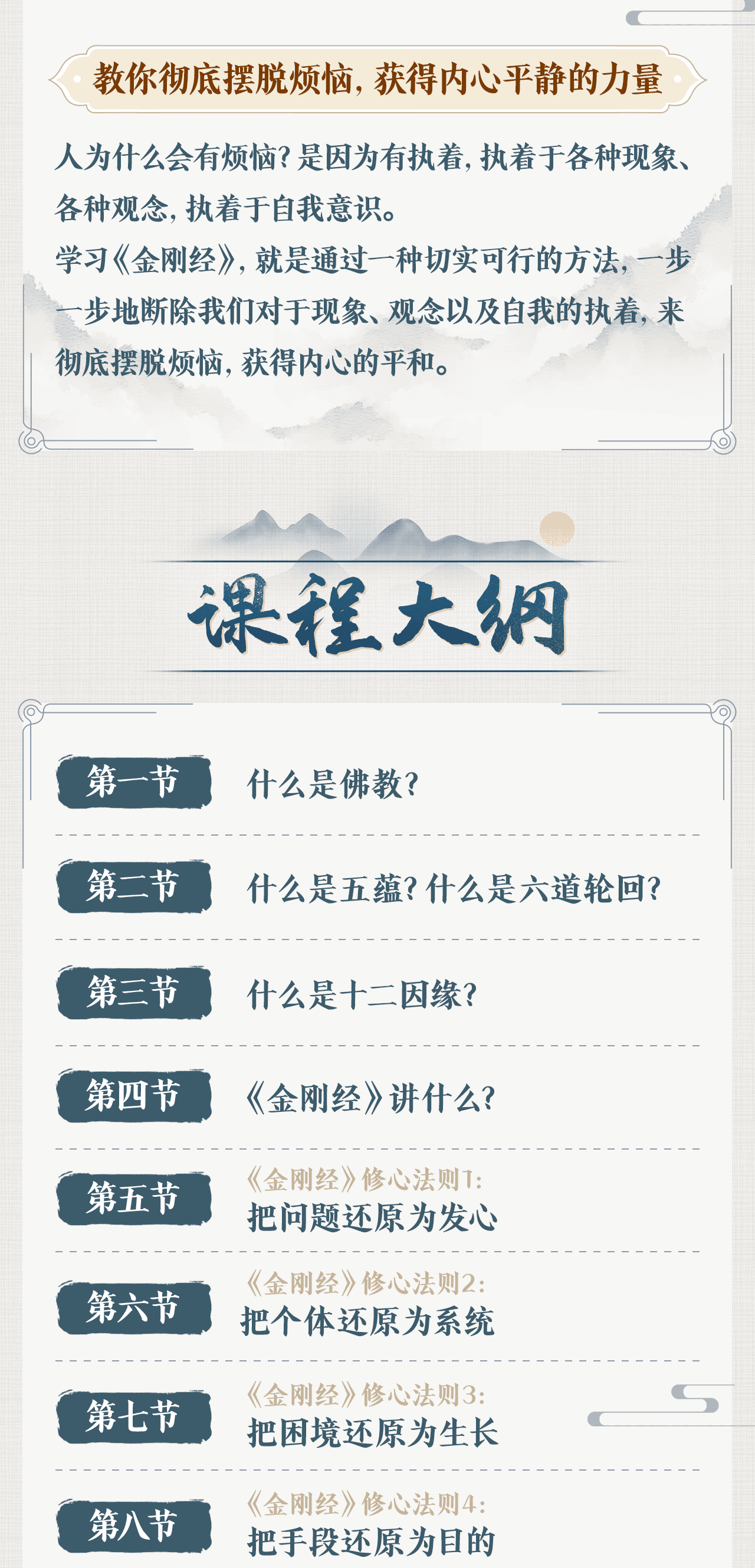 B站付费课程 - 费勇讲《金刚经》《心经》：教你断离一切烦恼【3.07G】