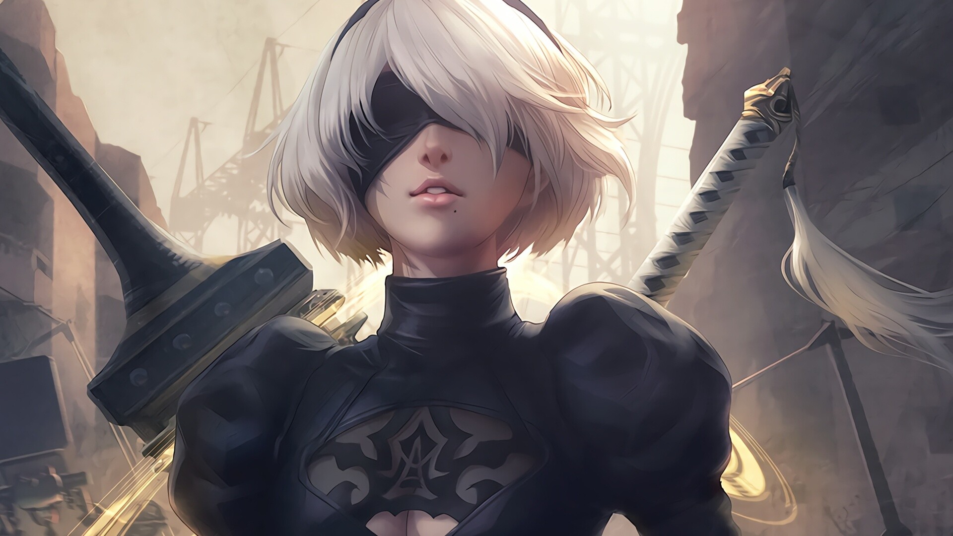 《尼尔机械纪元 年度版》容量41GB|v6.5完整简体中文汉化|赠白裙MOD|赠官方原画集|赠通关存档|赠多项修改器