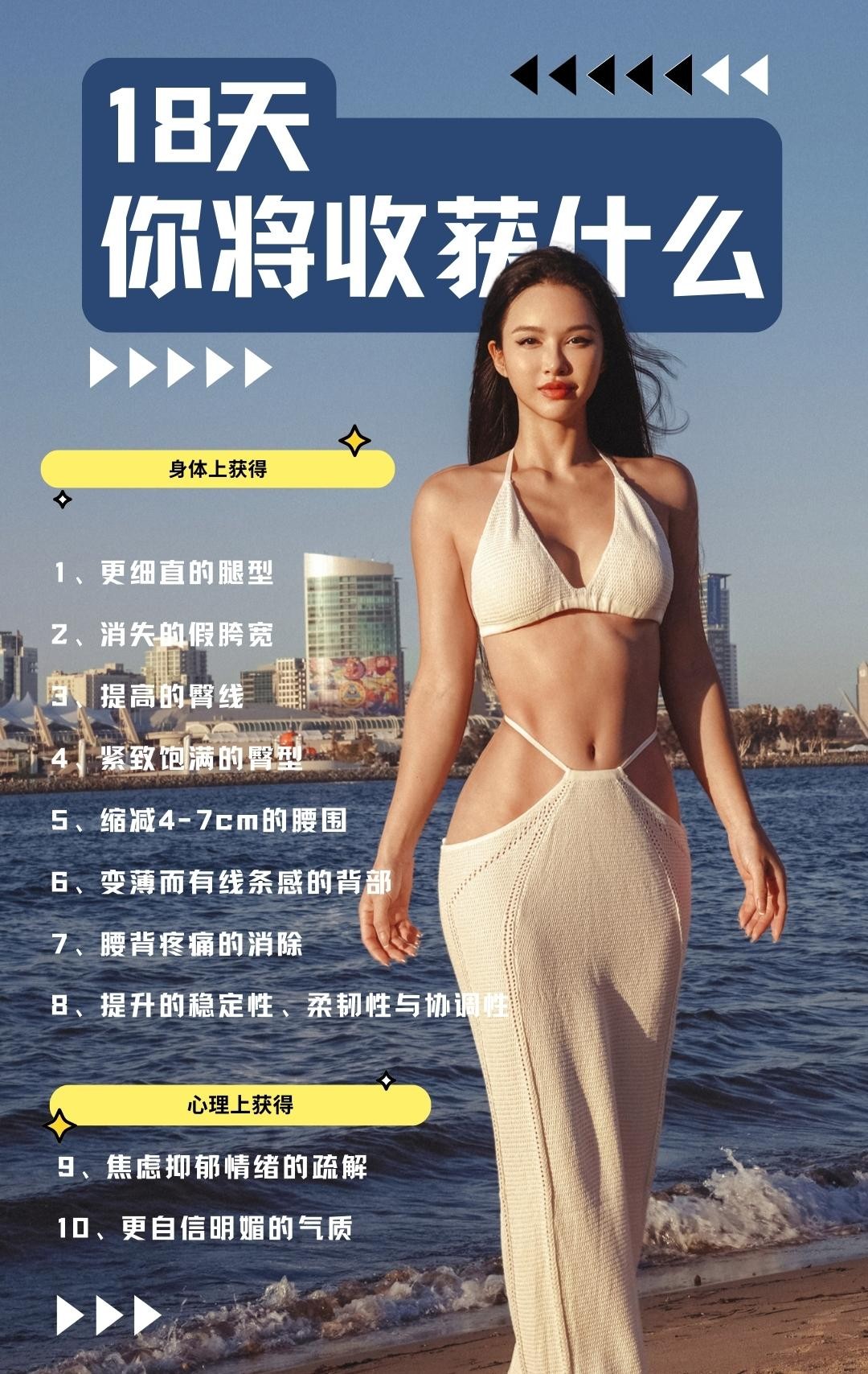 B站付费课程 - 【欧阳春晓】18天体态矫正·腰臀比雕刻【20.3G】