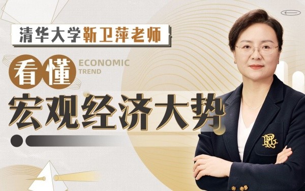 B站付费课程 - 清华大学靳卫萍老师：看懂宏观经济大势【2.29G】