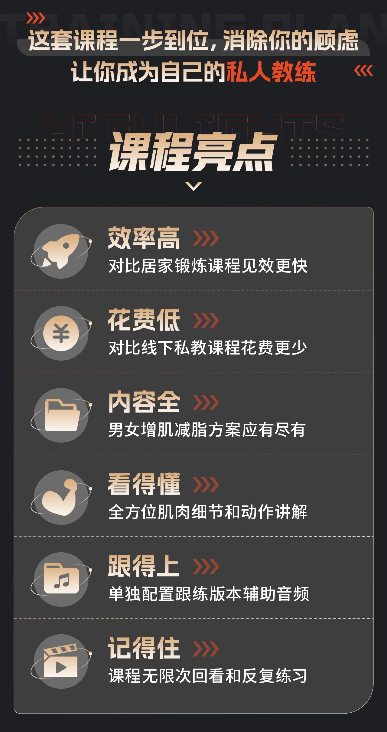 B站付费课程 - 埃里克：打造完美身材，健身房增肌减脂全方案【5.56G】