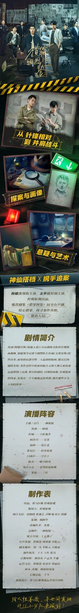 ❤️猎罪图鉴❤️黄梁|一种侃侃|多人|完结【全266集MP3/1.46G】