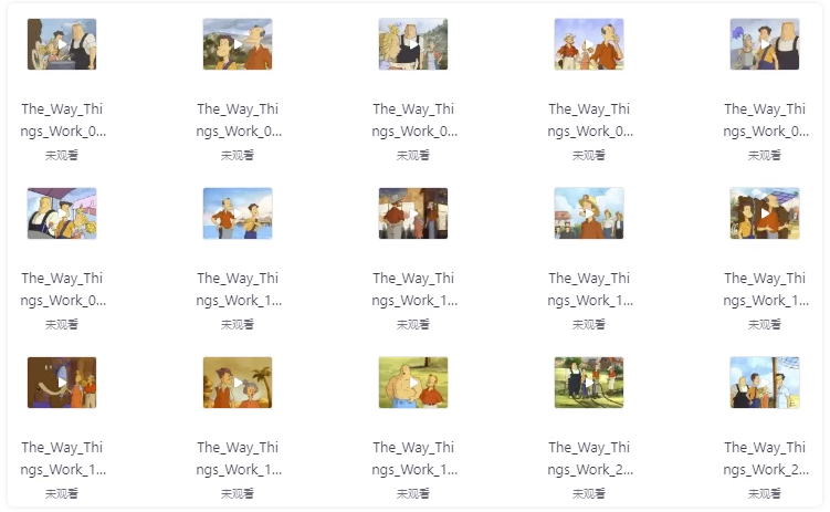 BBC经典科普启蒙动画《万物运转的秘密 The Way Things Work》 【2.2GB】