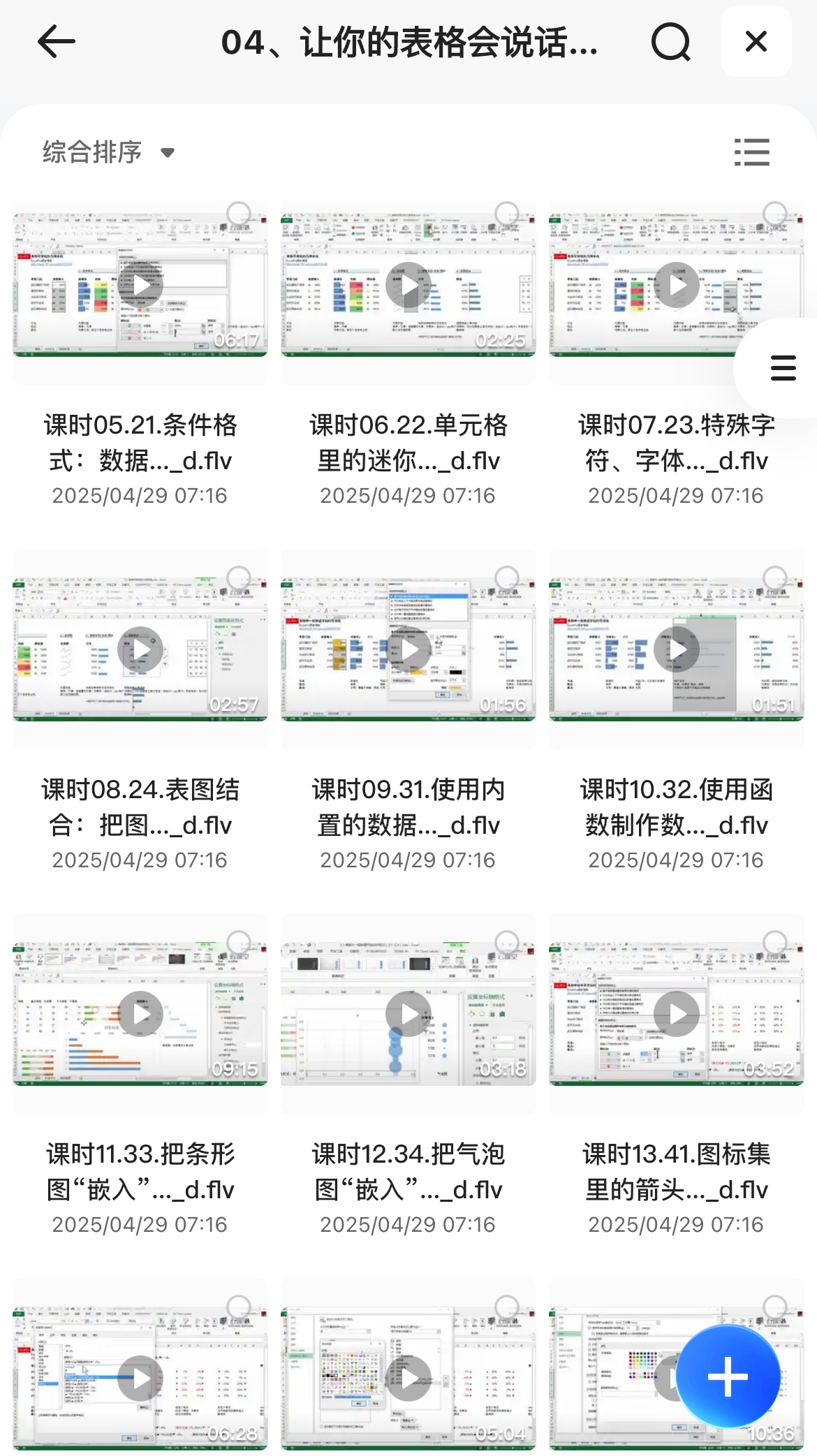 让你的表格会说话-表格可视化大全（全）1G