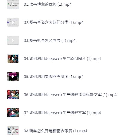 普通人如何用ai做自媒体，AI图书博主变现流程【3.4GB】
