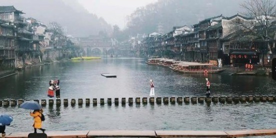 江南水乡风景素材，小桥，烟雨，人家，仿佛走进了一幅水墨画【4GB】