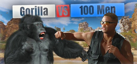 【PC】猩猩对战100个男人 (Gorilla Vs 100 Men)Build.19340838 【3.14 GB】