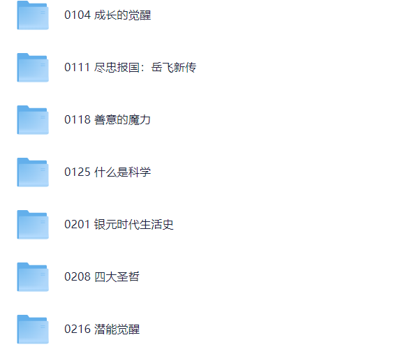 《樊登读书2025合集》MP4/MP3 27.5G