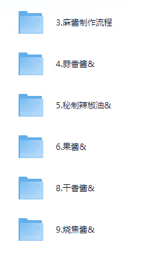 小吃配方- 018、酱汁料油系列【56套】+ 79.6GB