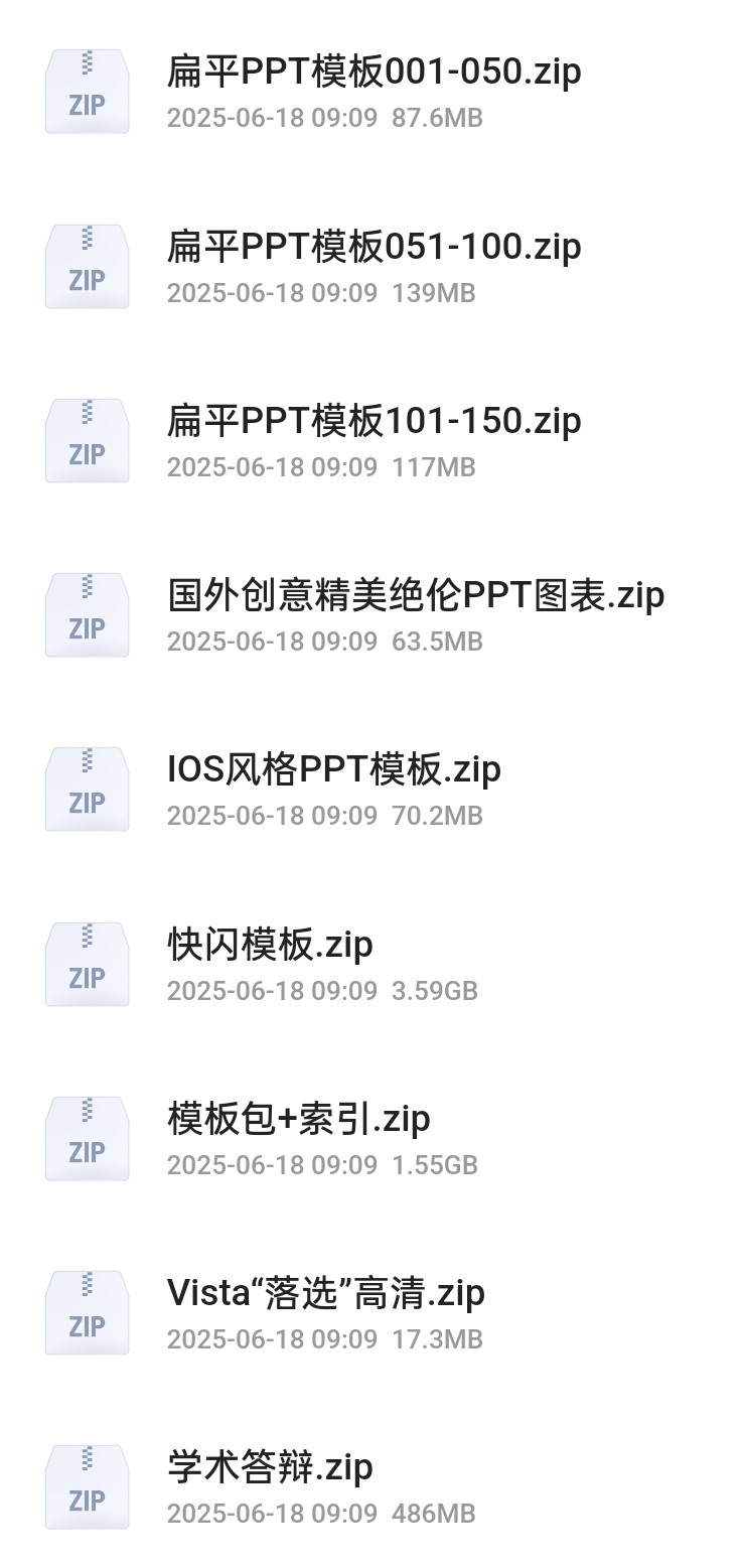【1000套必收藏】绝美PPT模板6.91g