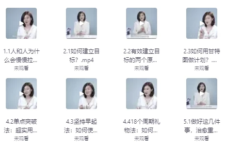 超效率指南：如何掌控你的时间和未来 【949MB】